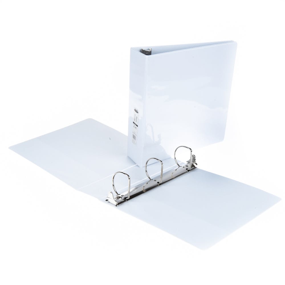 View Binders - White 2" 2
