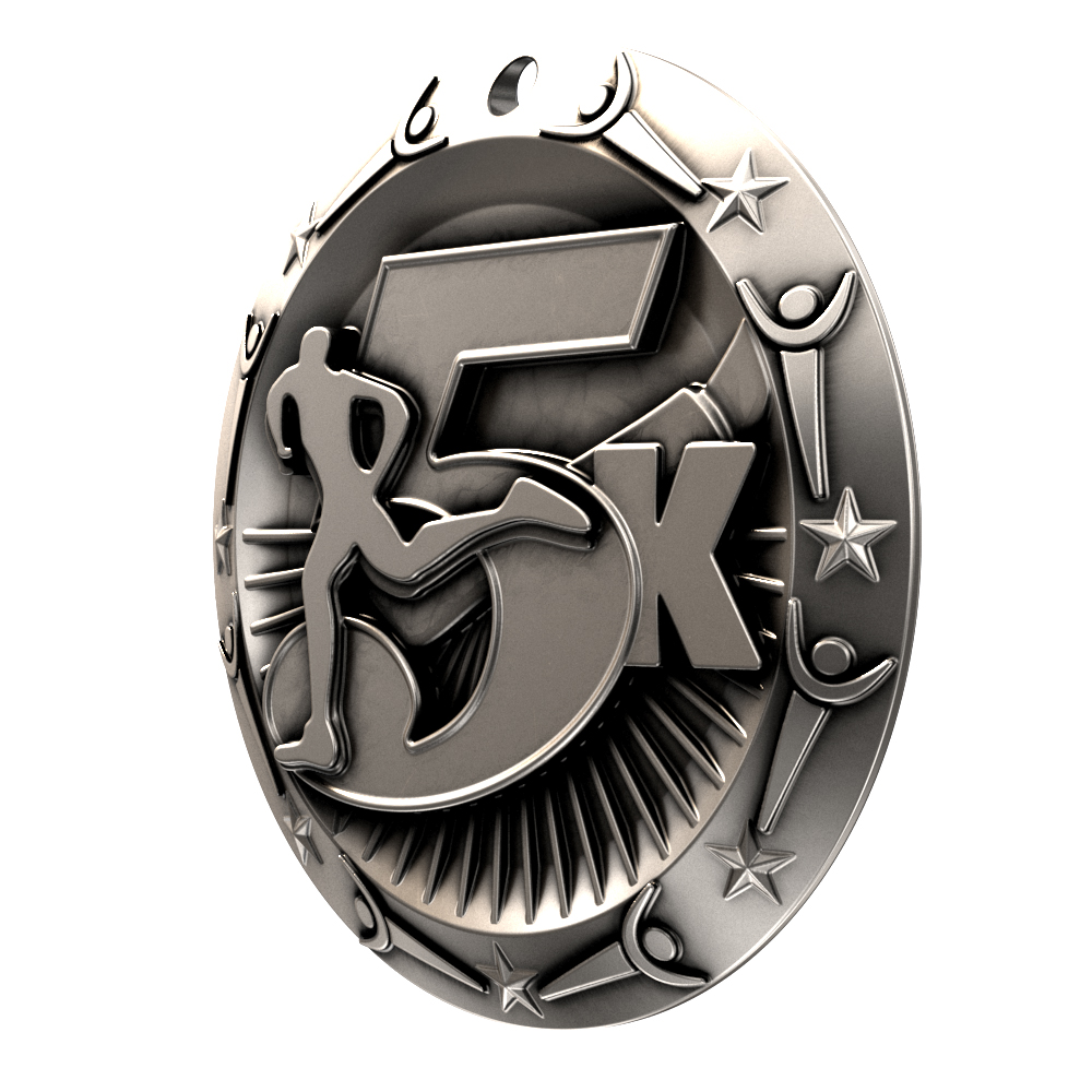 5K World Class Medallion (3") 4