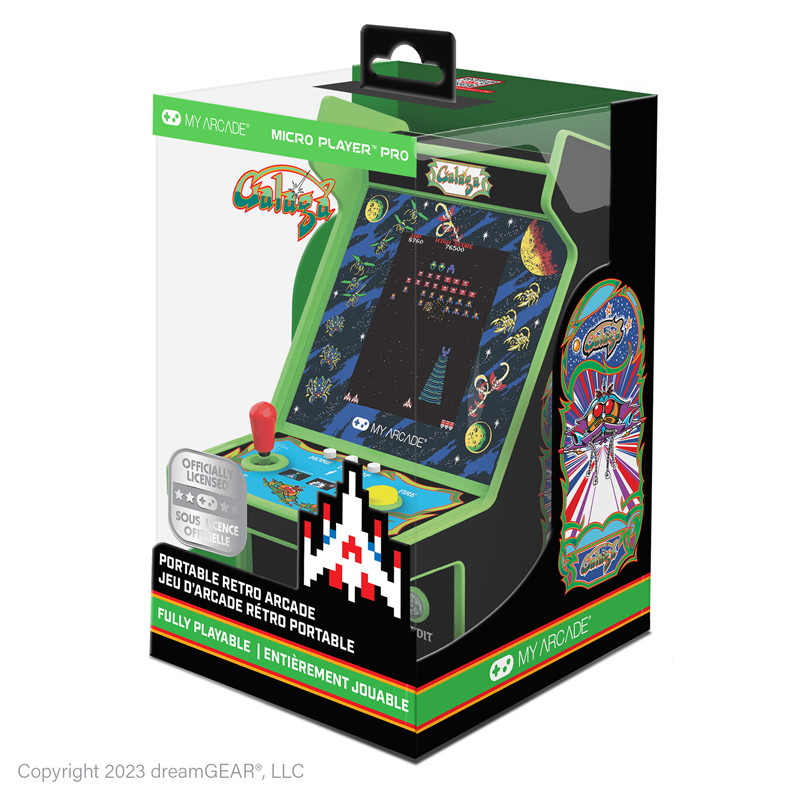 Galaga ™ Micro Player™ by My Arcade® 10