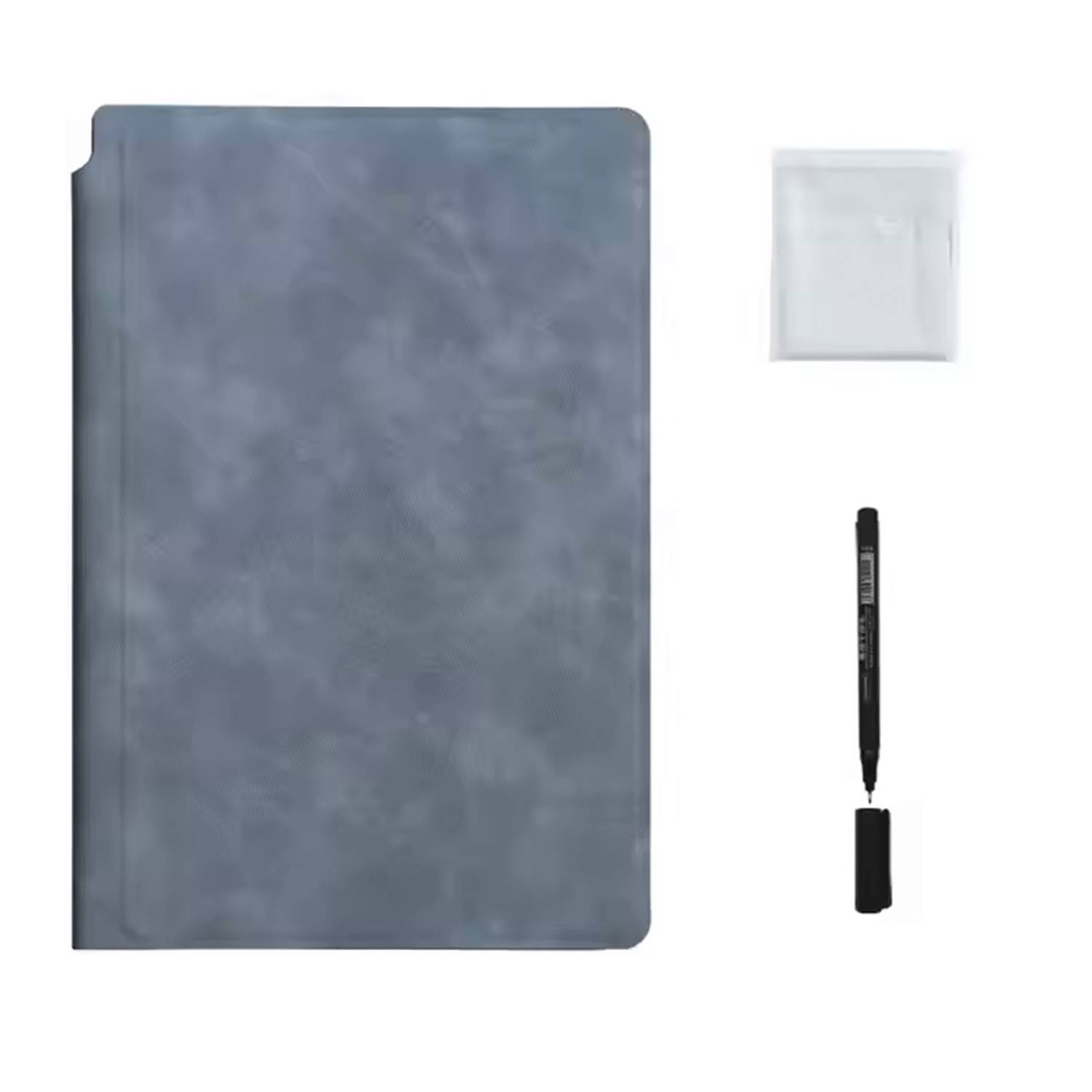 A5 Erasable Memo Board - Leather Notepad for Desk & Office 8