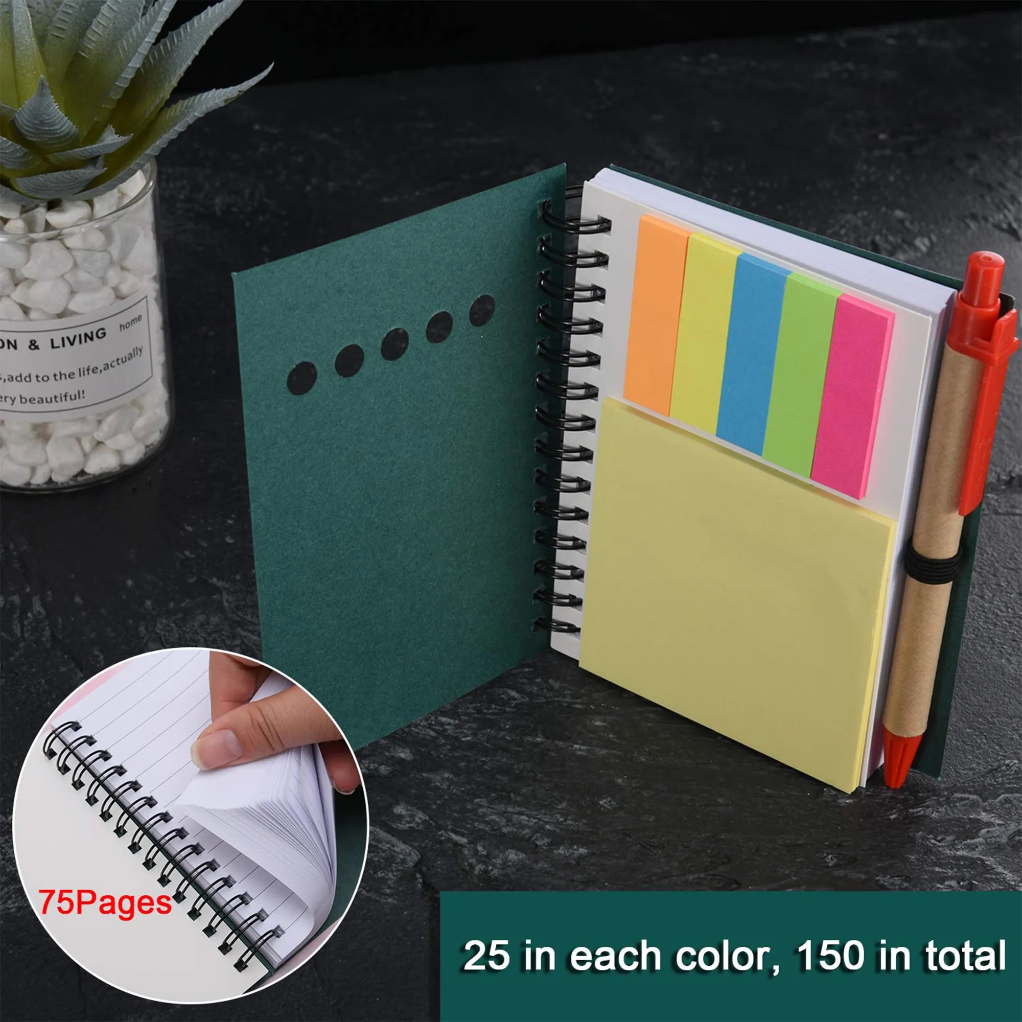 Kraft Paper Notepad Set 8