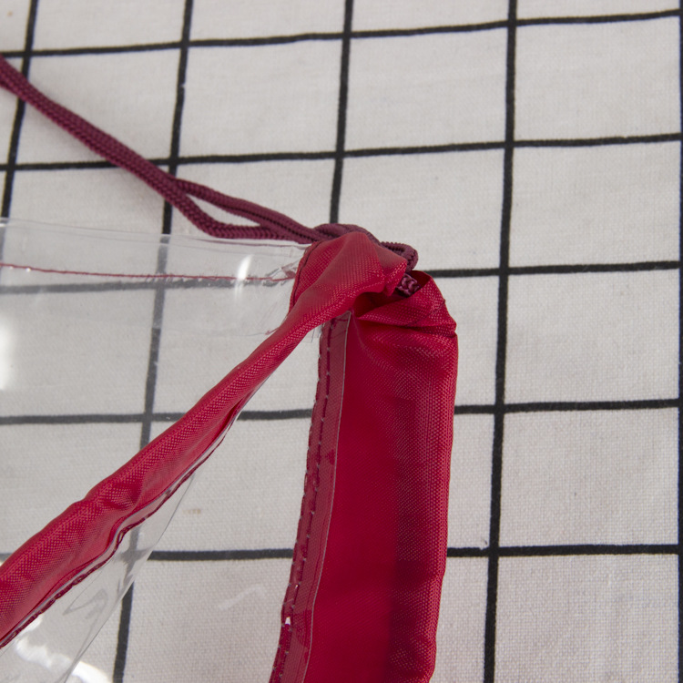PVC Clear Drawstring Bag 6