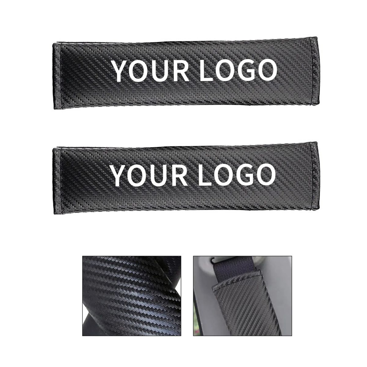 Comfortable Seatbelt Pad Leather Cushion 4