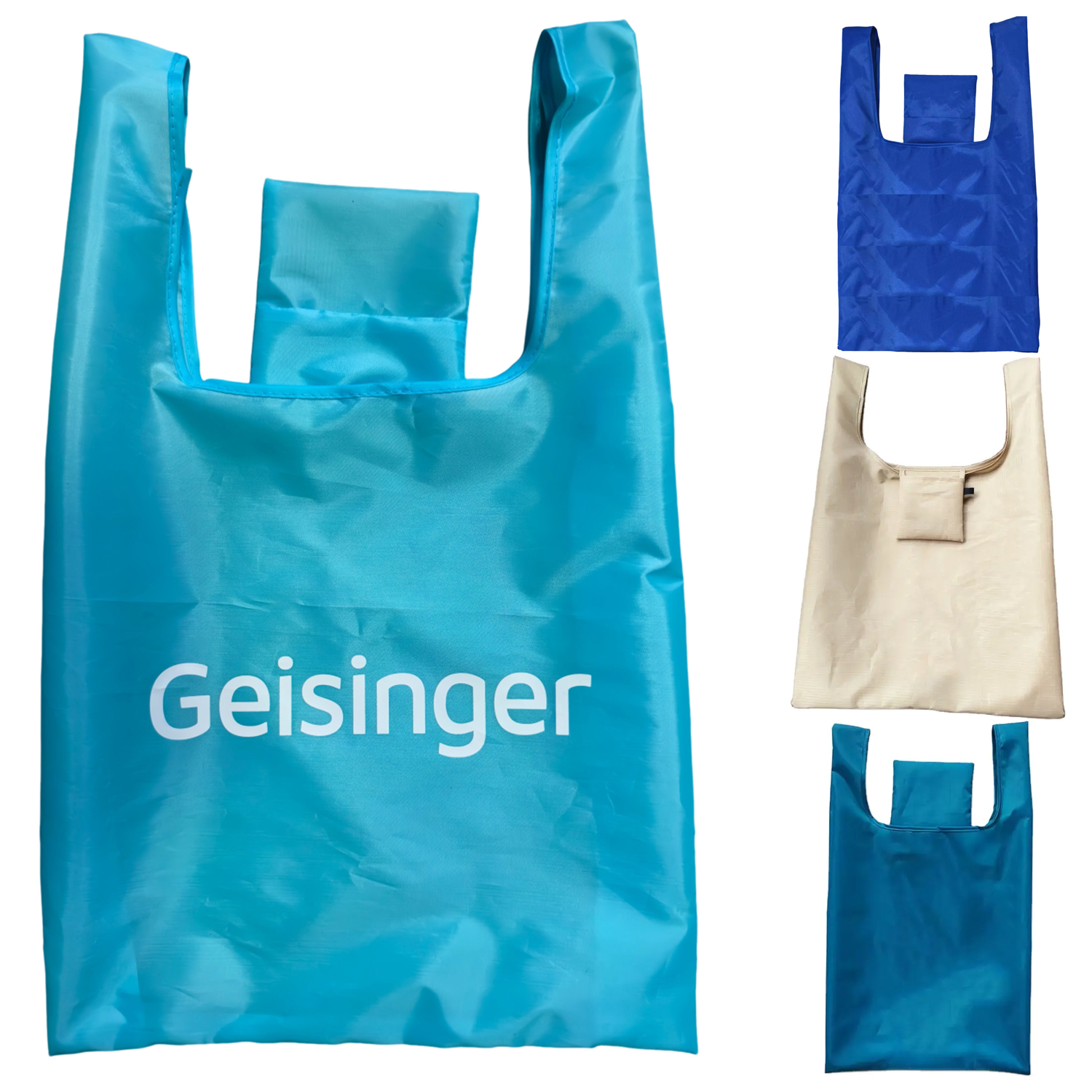 190T Polyester Foldable Tote Bag 5