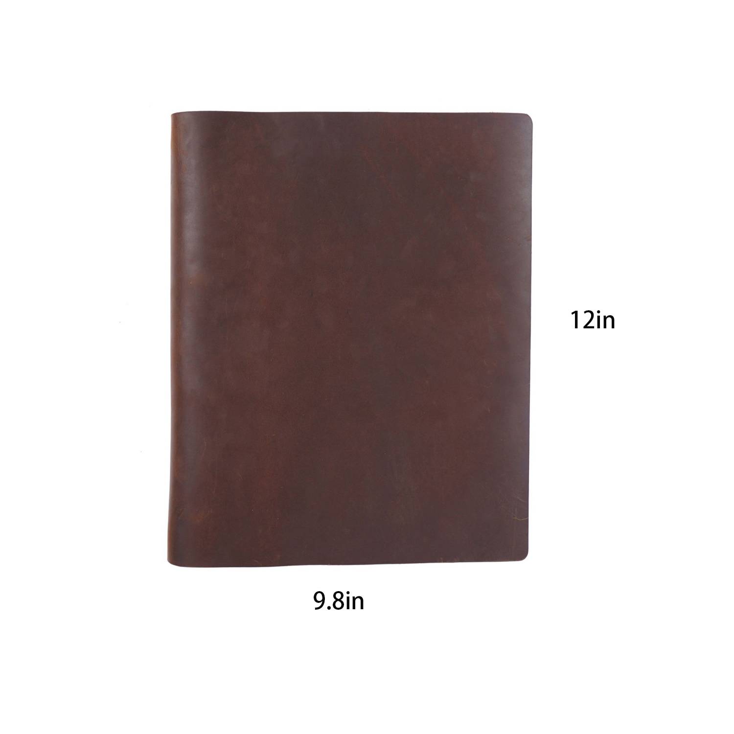 Retro Handmade Top Layer Cowhide A4 Loose Leaf Notebook 3