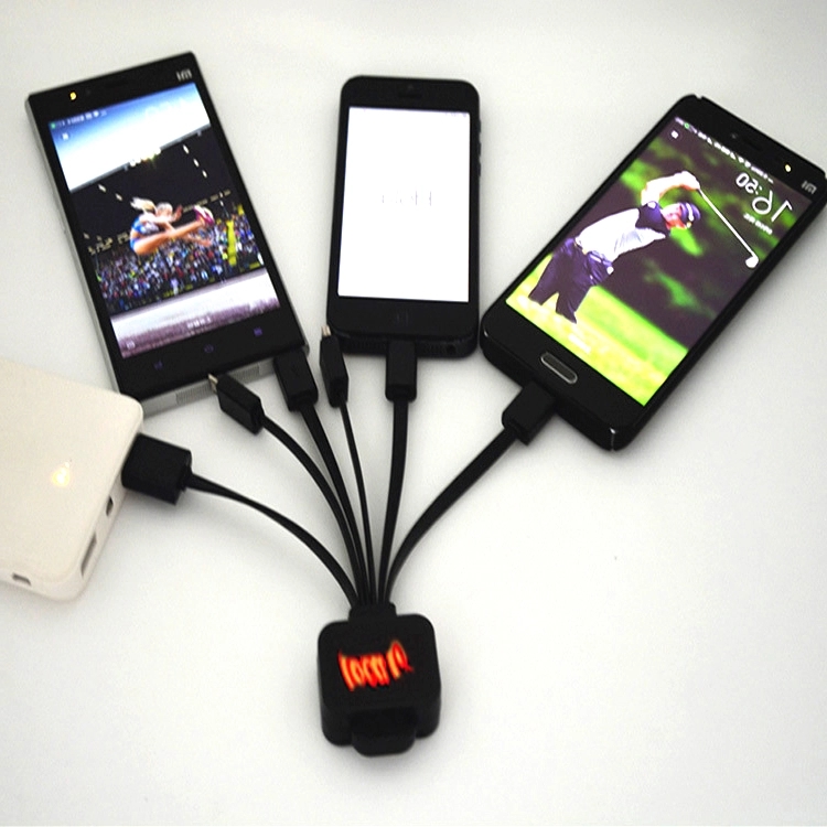 LED Logo Mobile Device Multi Cable 5