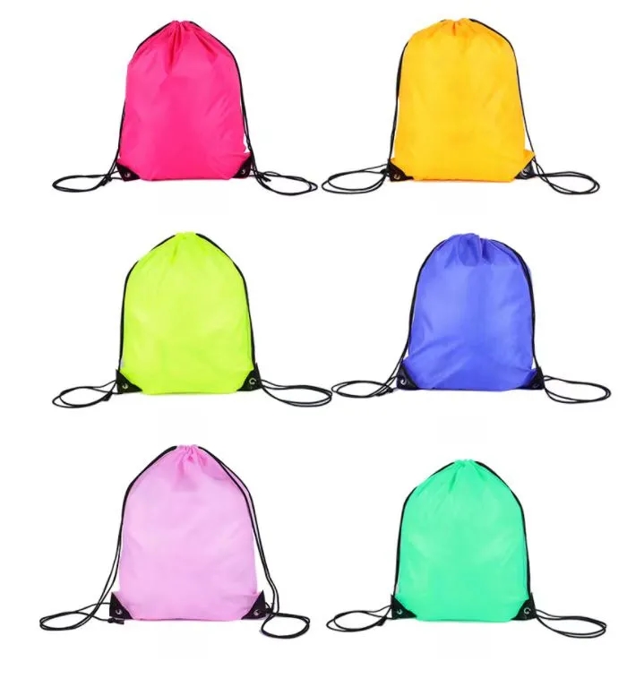 Drawstring Sport Polyester Bags 7