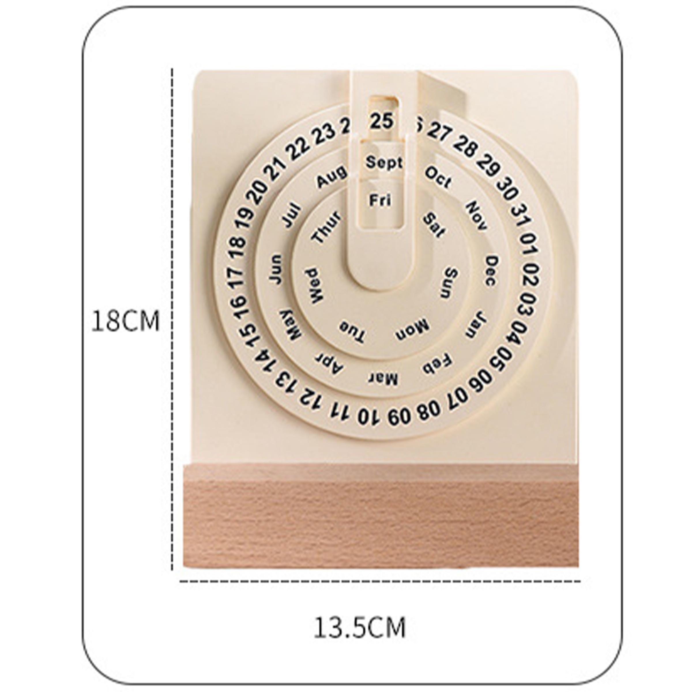 Perpetual Desktop Calendar 3