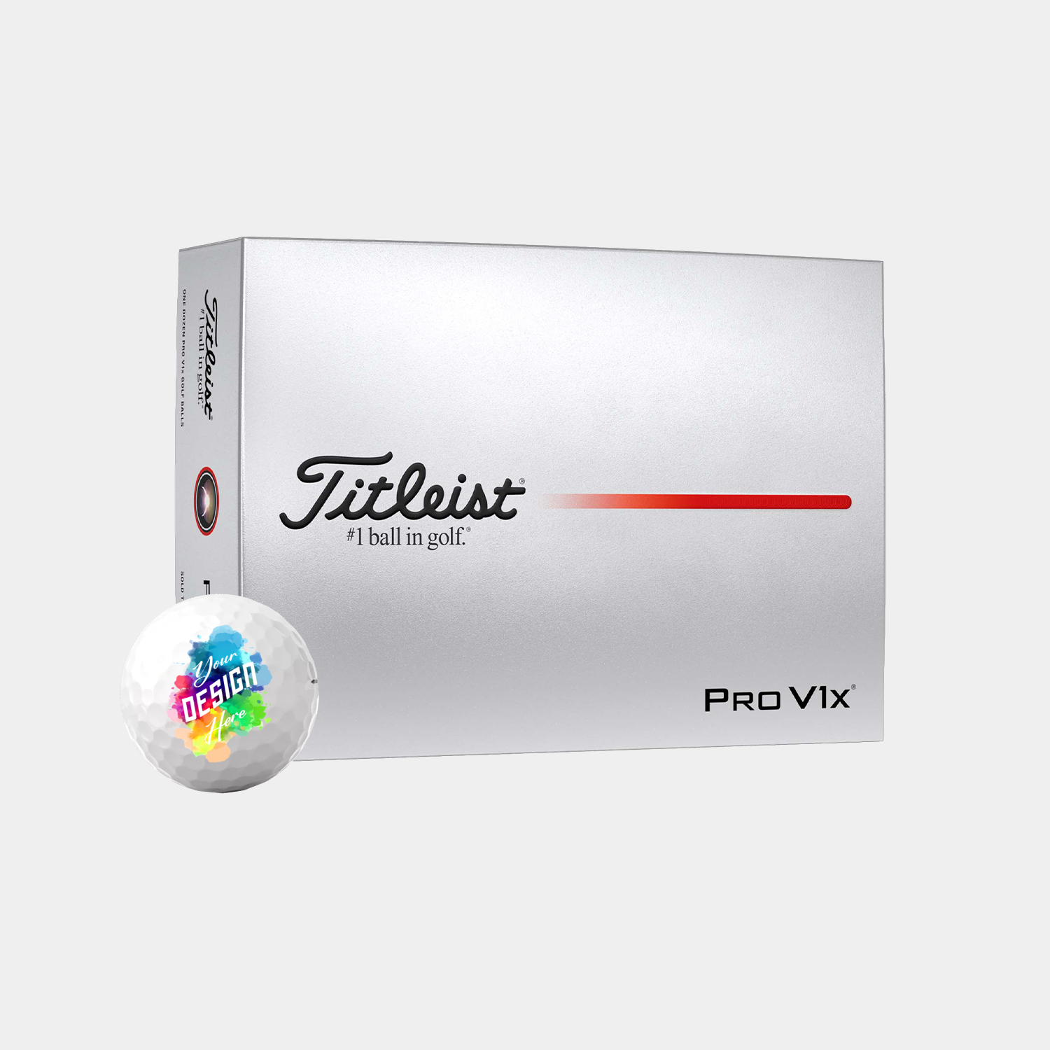 Titleist® 12 Pack Pro V1x Golf Balls 1