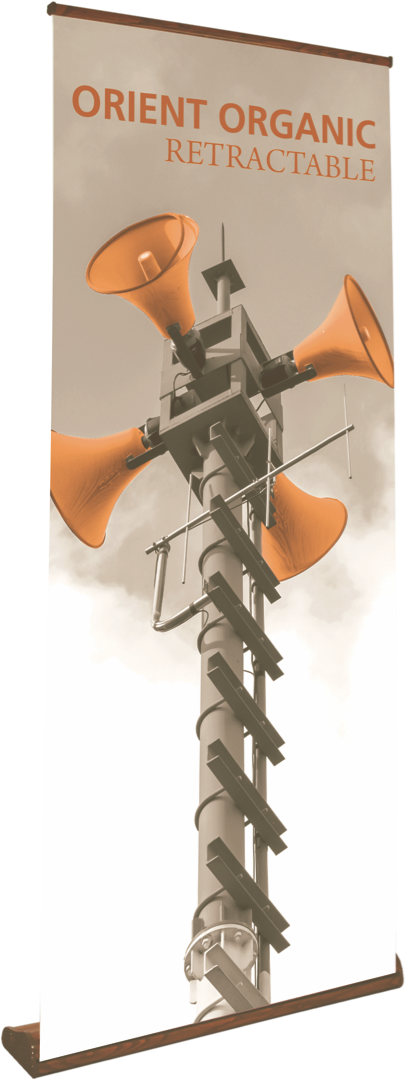 Orient Organic 850 Retractable Banner Stand