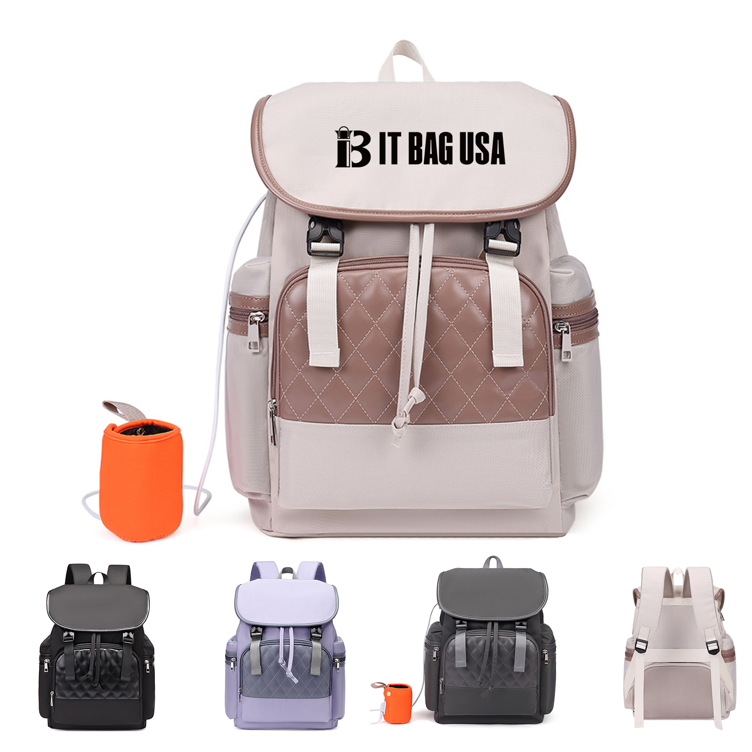 Baby Essentials Travel Bag With Heating Cup Cover 2