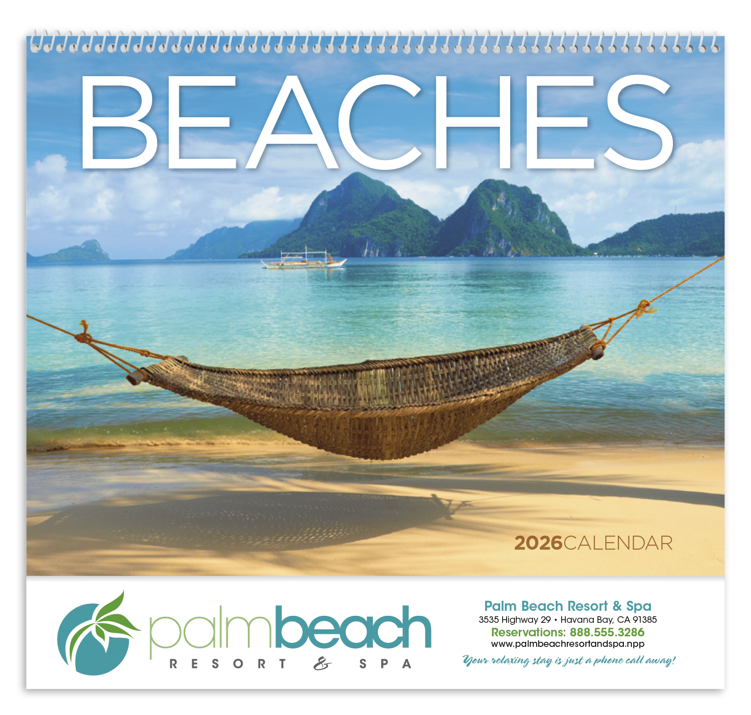 Triumph® Calendars Beaches Calendar 69