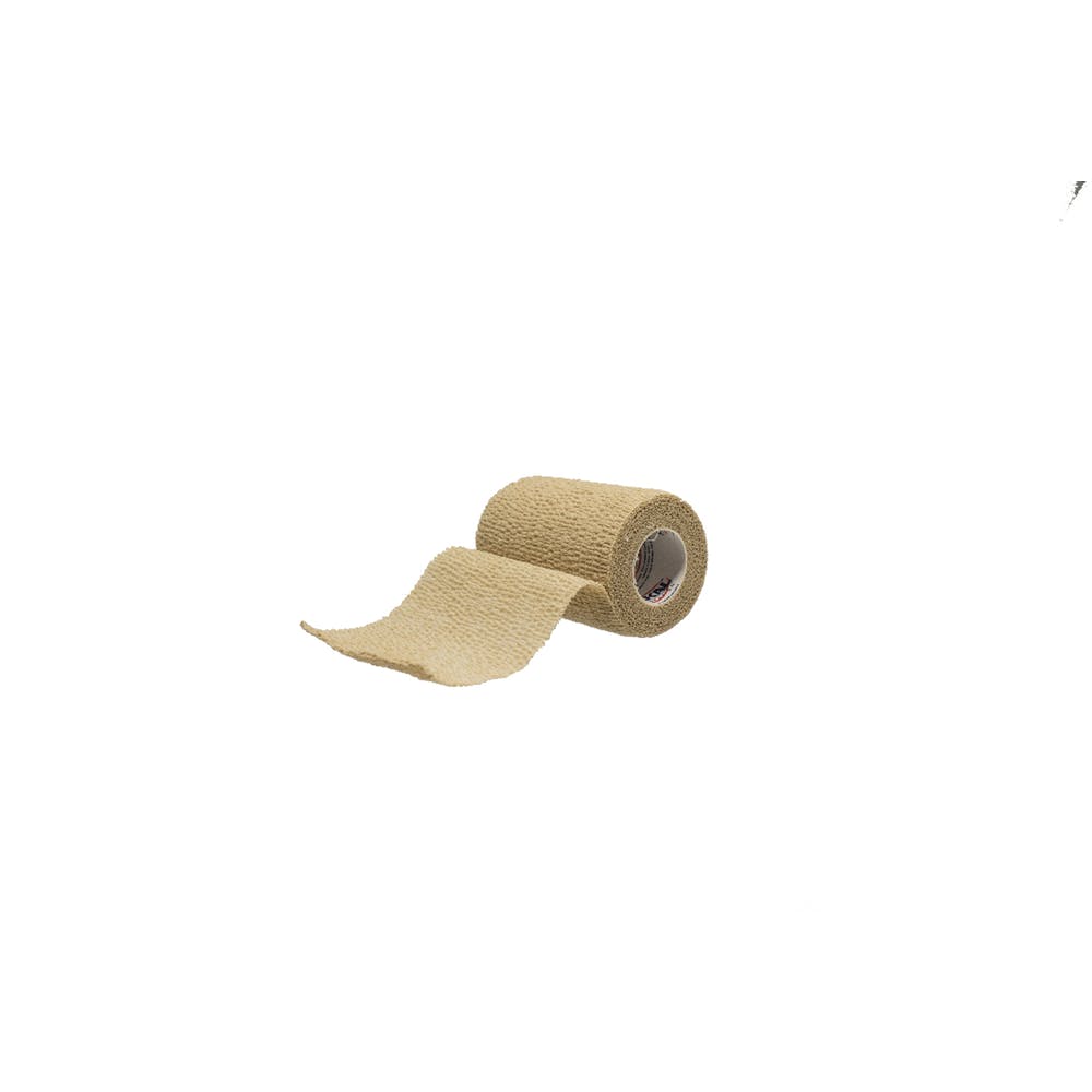 Cohesive Bandage Rolls - 3" x 5 yards Tan 1