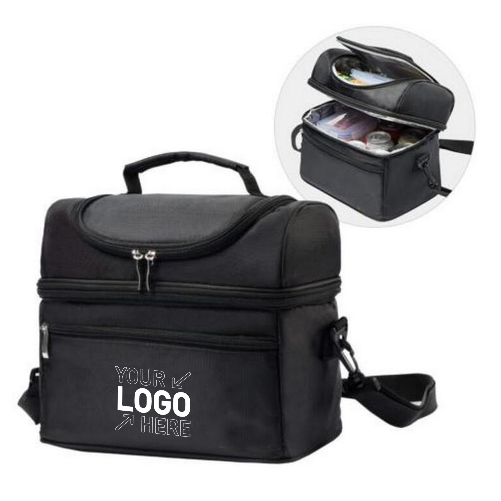 Insulated Double Deck Lunch Bag 5