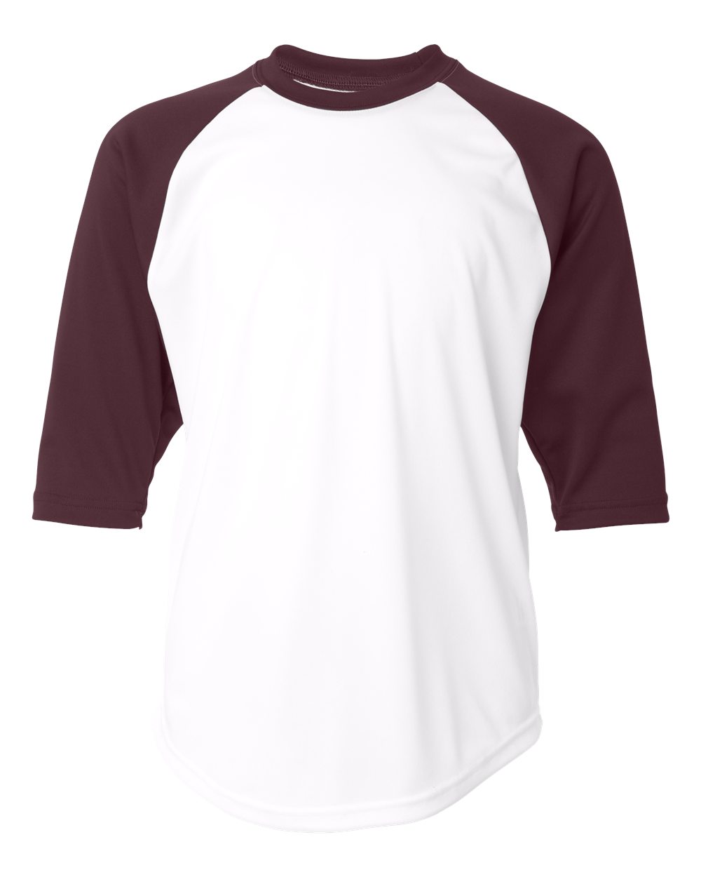 Youth B-Core Three-Quarter Sleeve Baseball T-Shirt - 2133 42