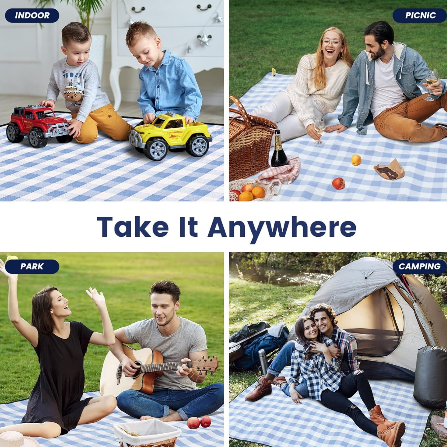 Portable Lightweight Outdoor Picnic Mat 3