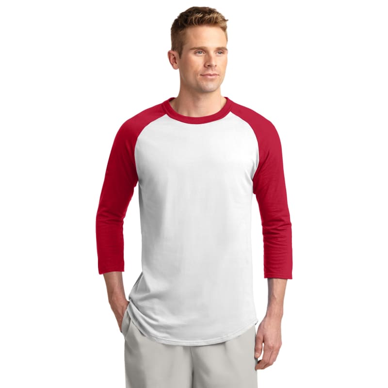 Sport-Tek Colorblock Raglan Jersey. 45