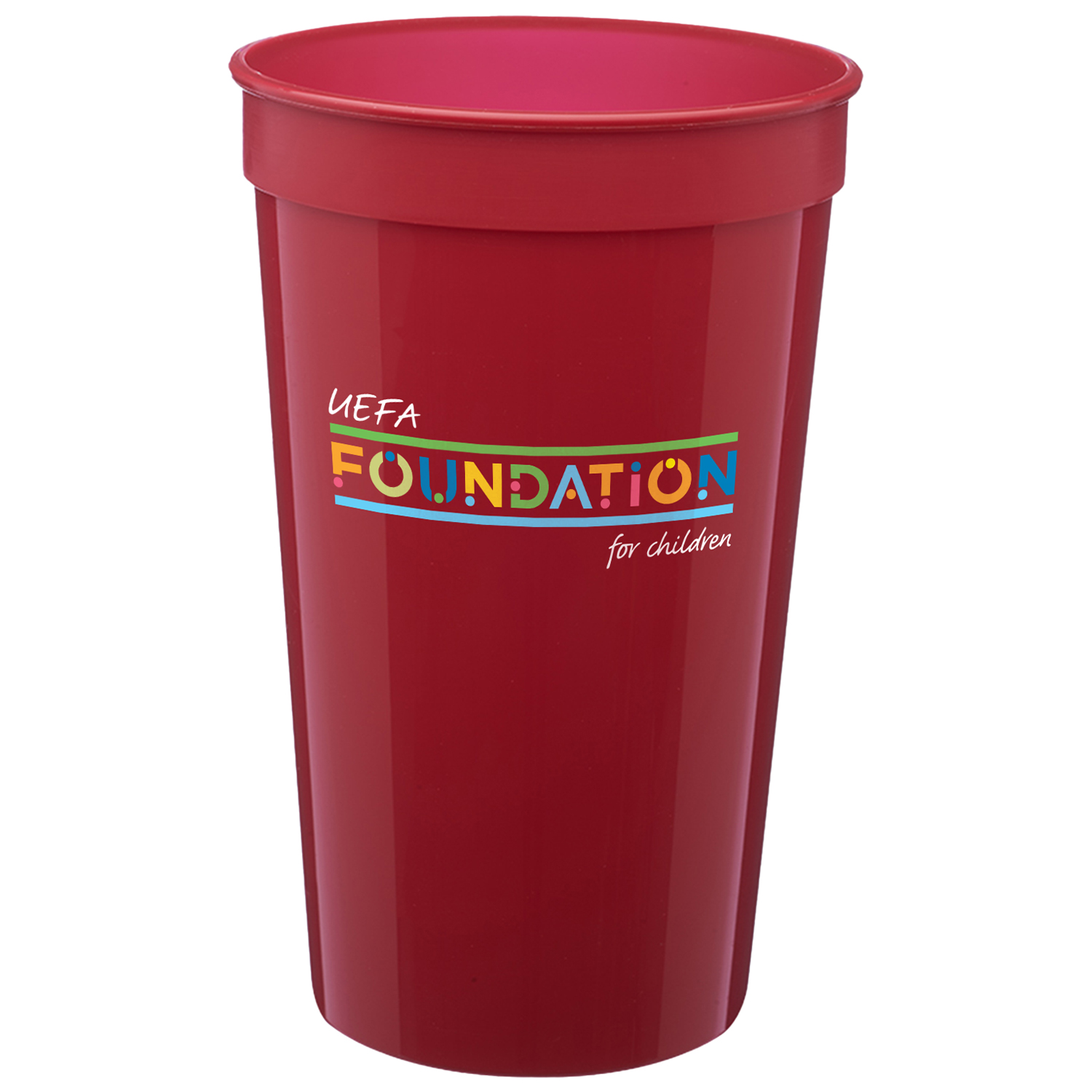 22 oz. Large Plastic Stadium Cup w/ Custom Imprint 6