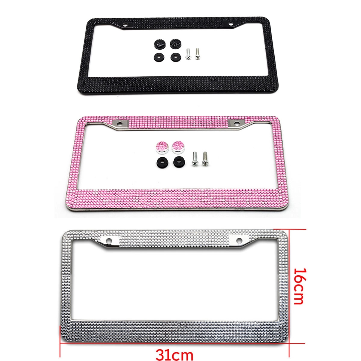 Metal License Plate Frame 2