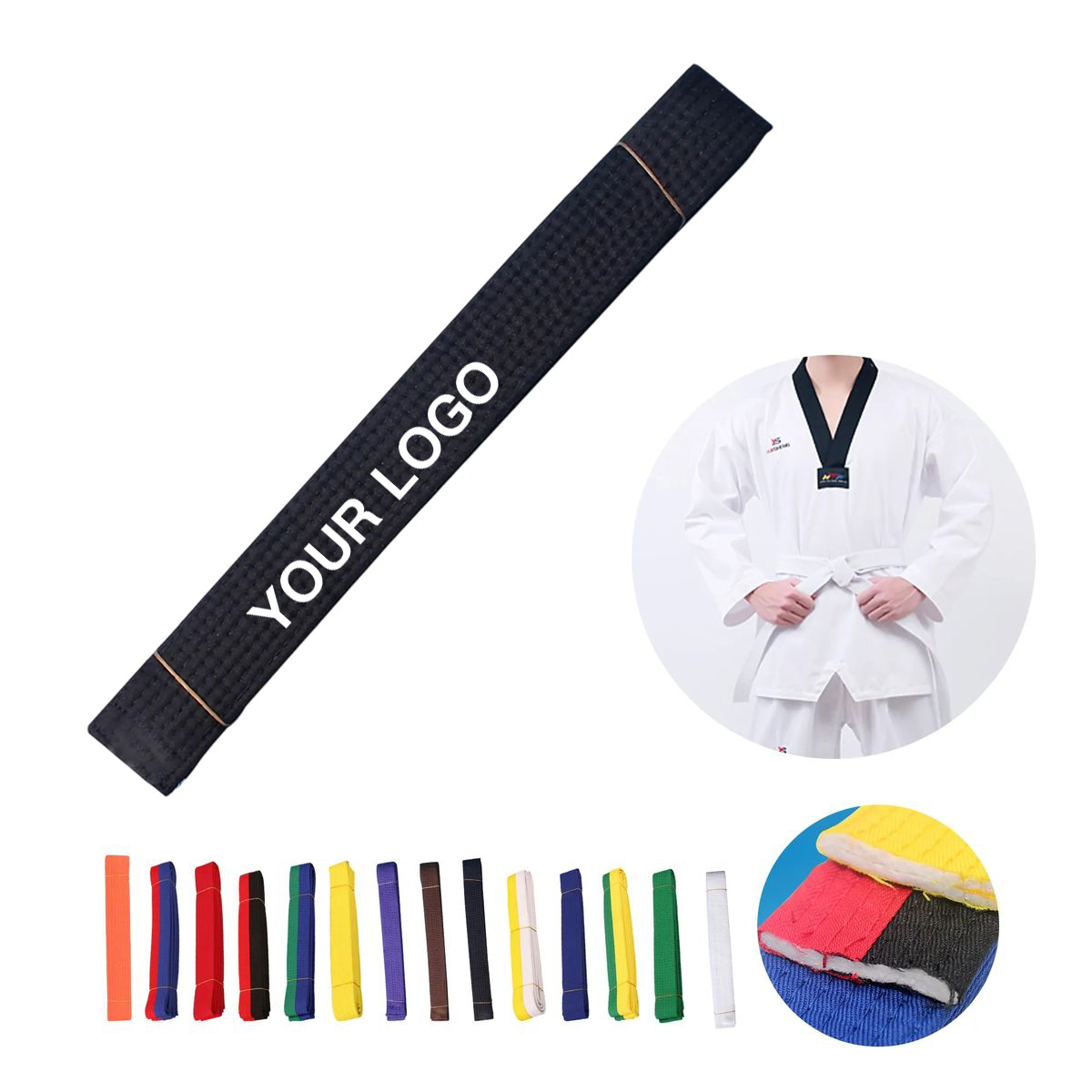 Lightweight Martial Arts Belt 3