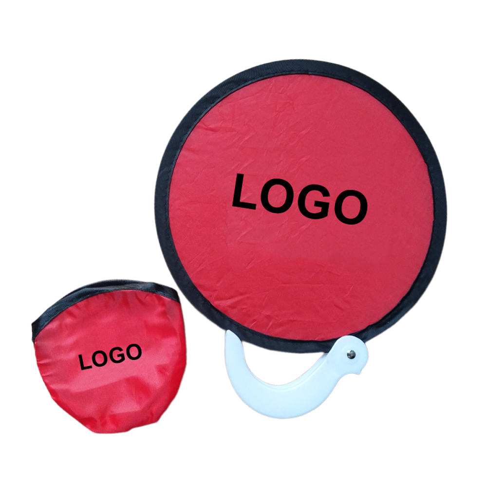 7.9" Round Foldable Polyester Fans 3
