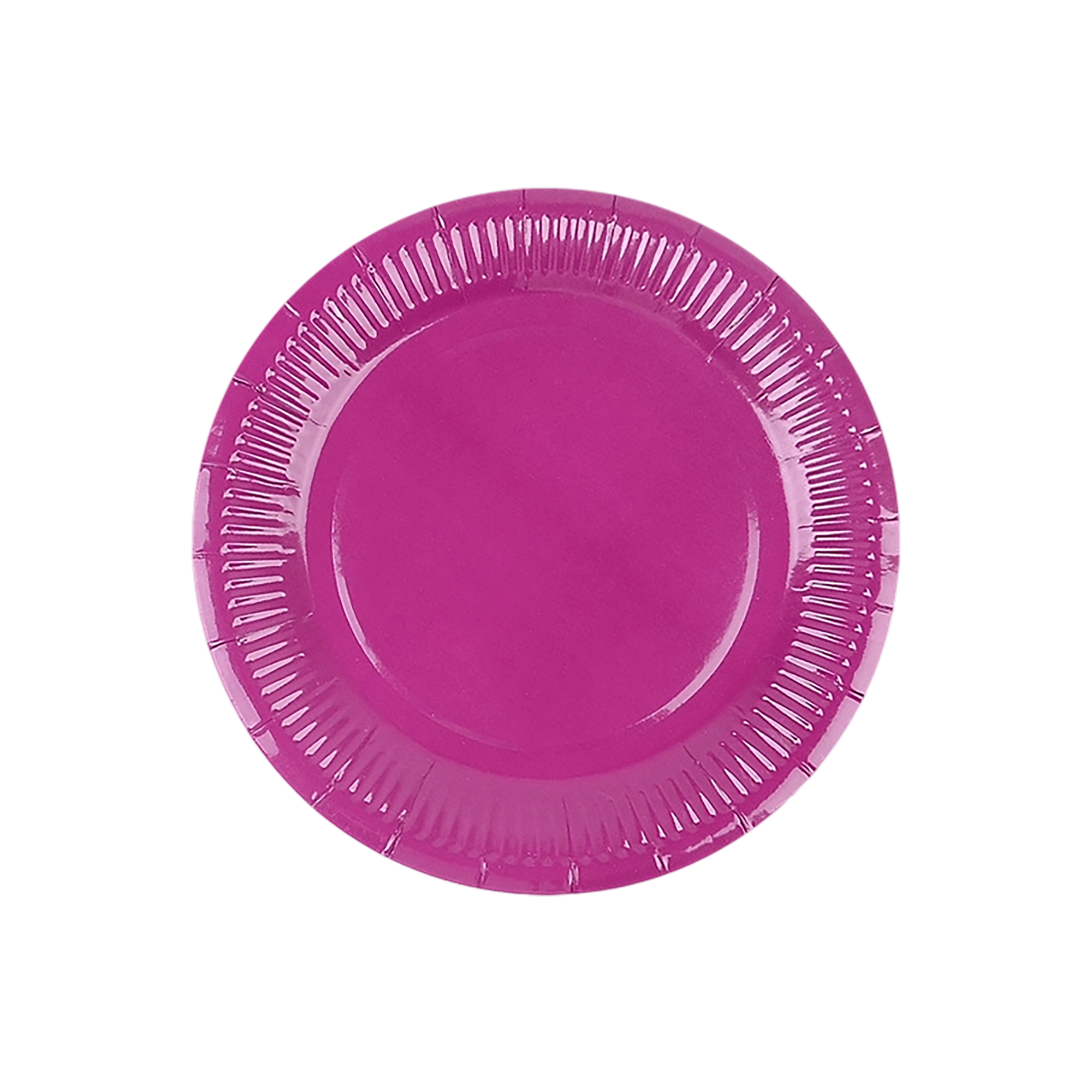 Paper Plate Disposable Round Design Colorful Pattern 7" Diameter 8