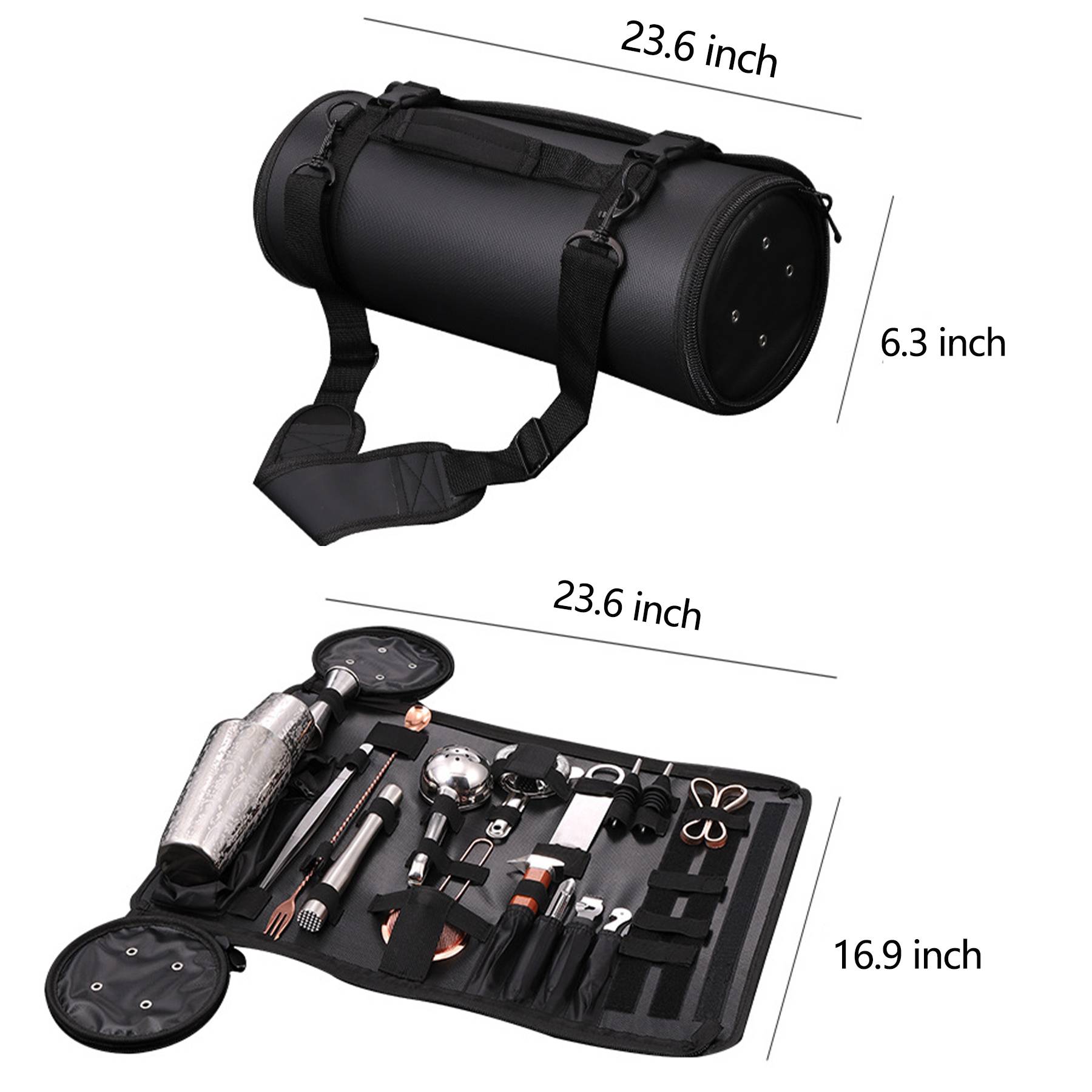 Travel Bartender Kit Bag 6