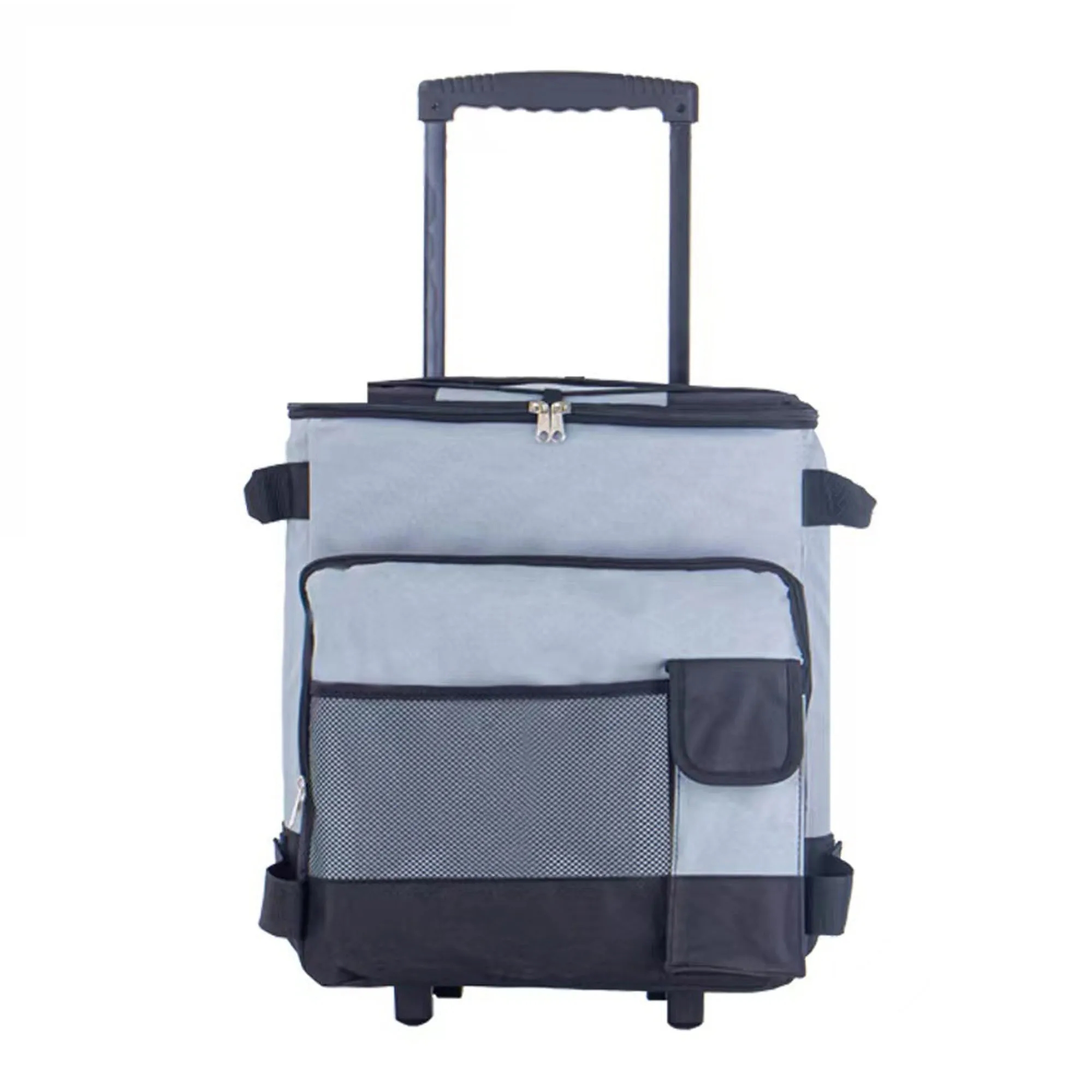 Leakproof Wheeled Collapsible Cooler Bag With Handle 1
