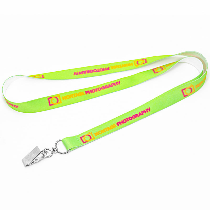 Fluorescent Neon Full Color Lanyards 36