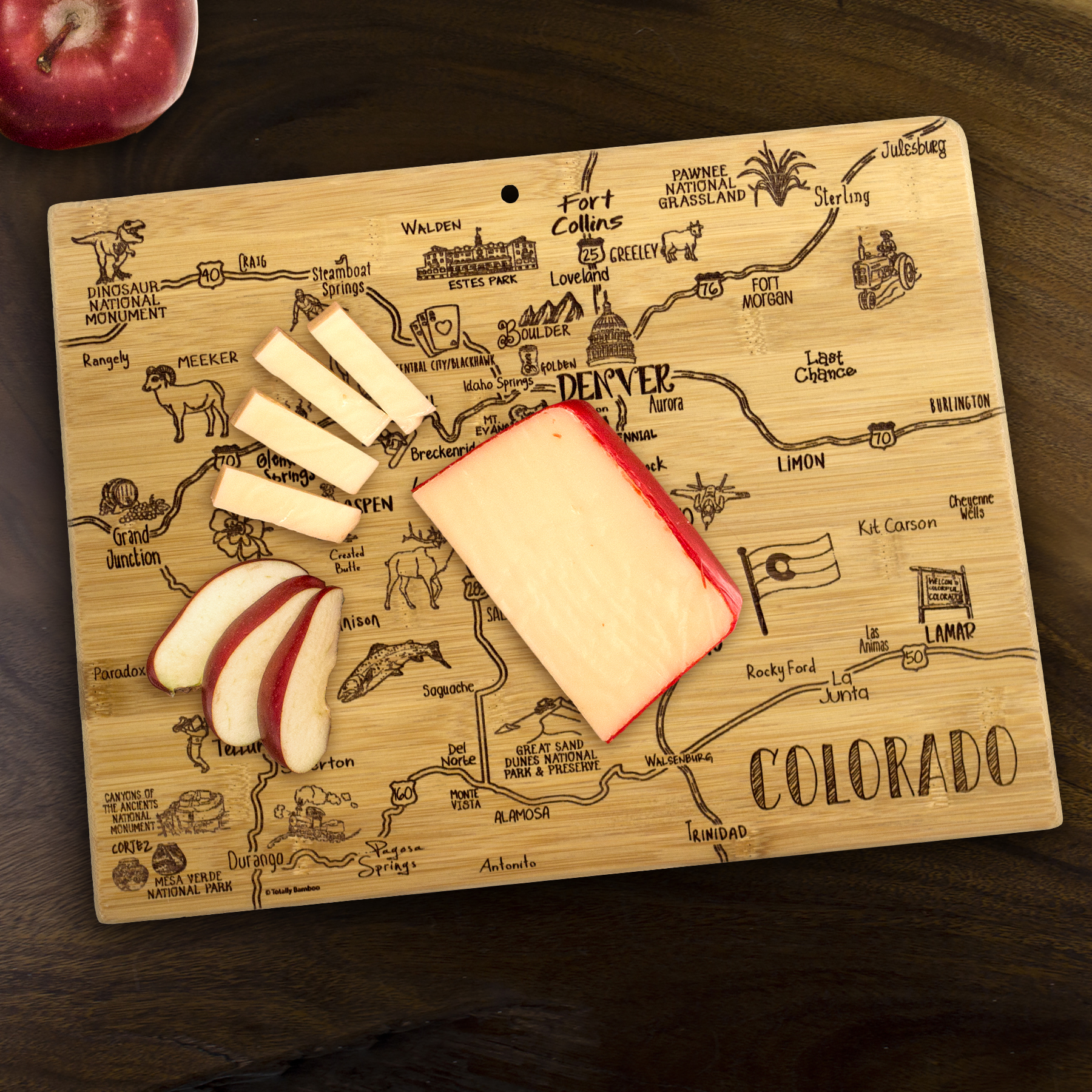 Destination Colorado Cutting & Serving Board 4