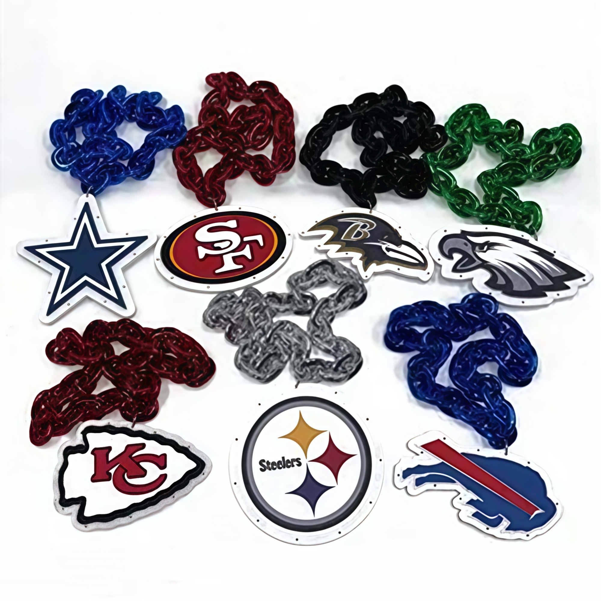 Customizable shapes EVA Medal Necklace 2