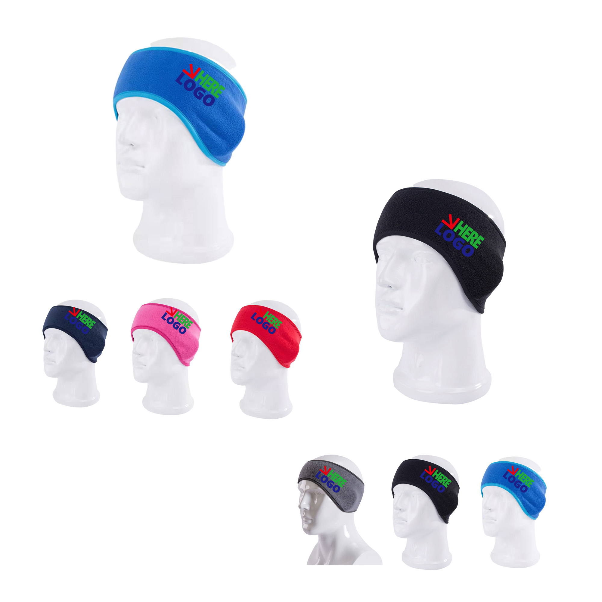 Polar Fleece Winter Ear Warmer Headband MOQ50 2