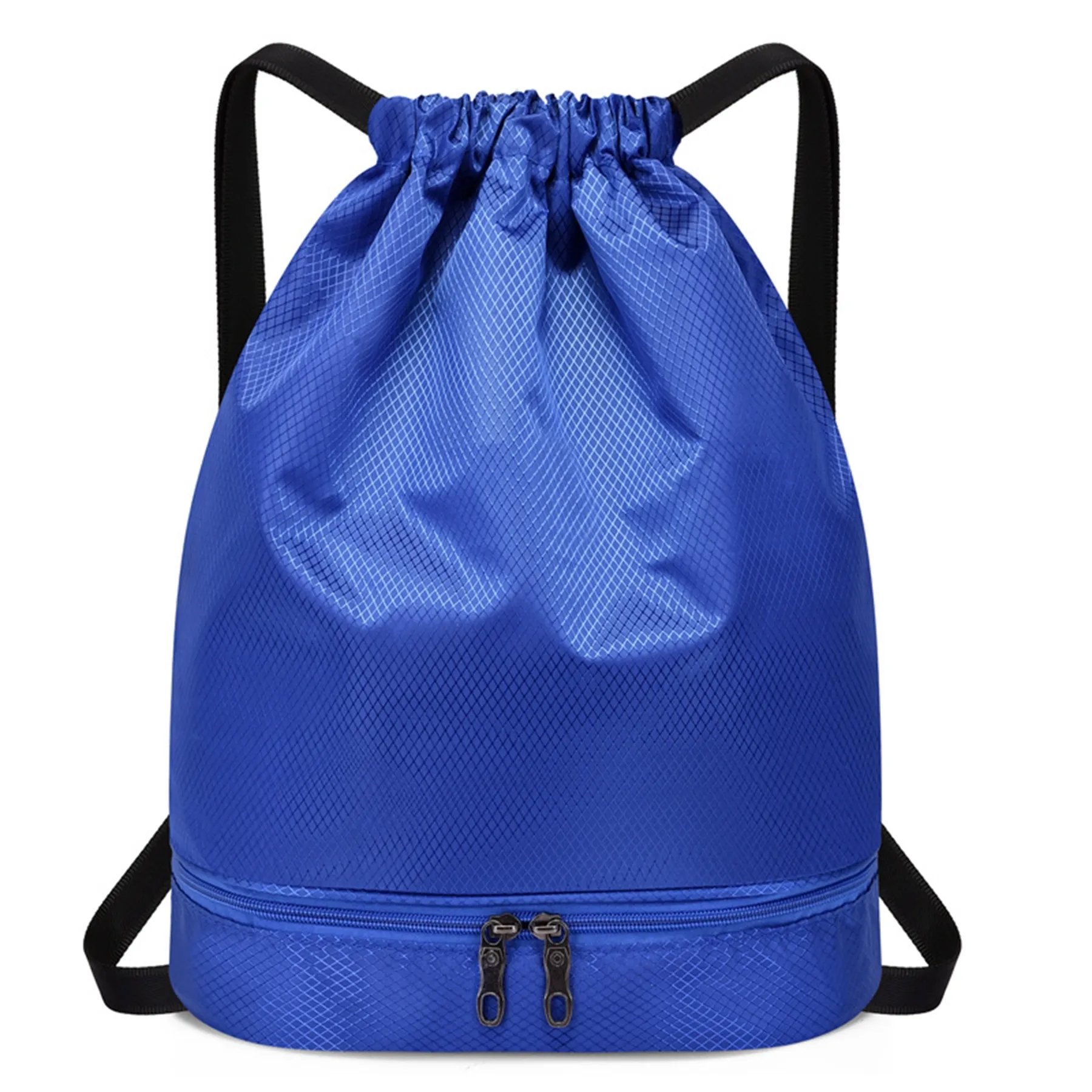 Dry Wet Drawstring Backpack Bag with Shoe Compartment 5