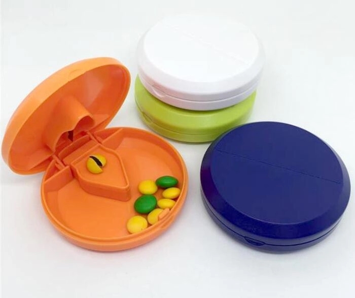 Round Pill Box With Cutter 2