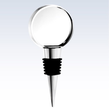 Optical Crystal Wine Stopper - Circle 1