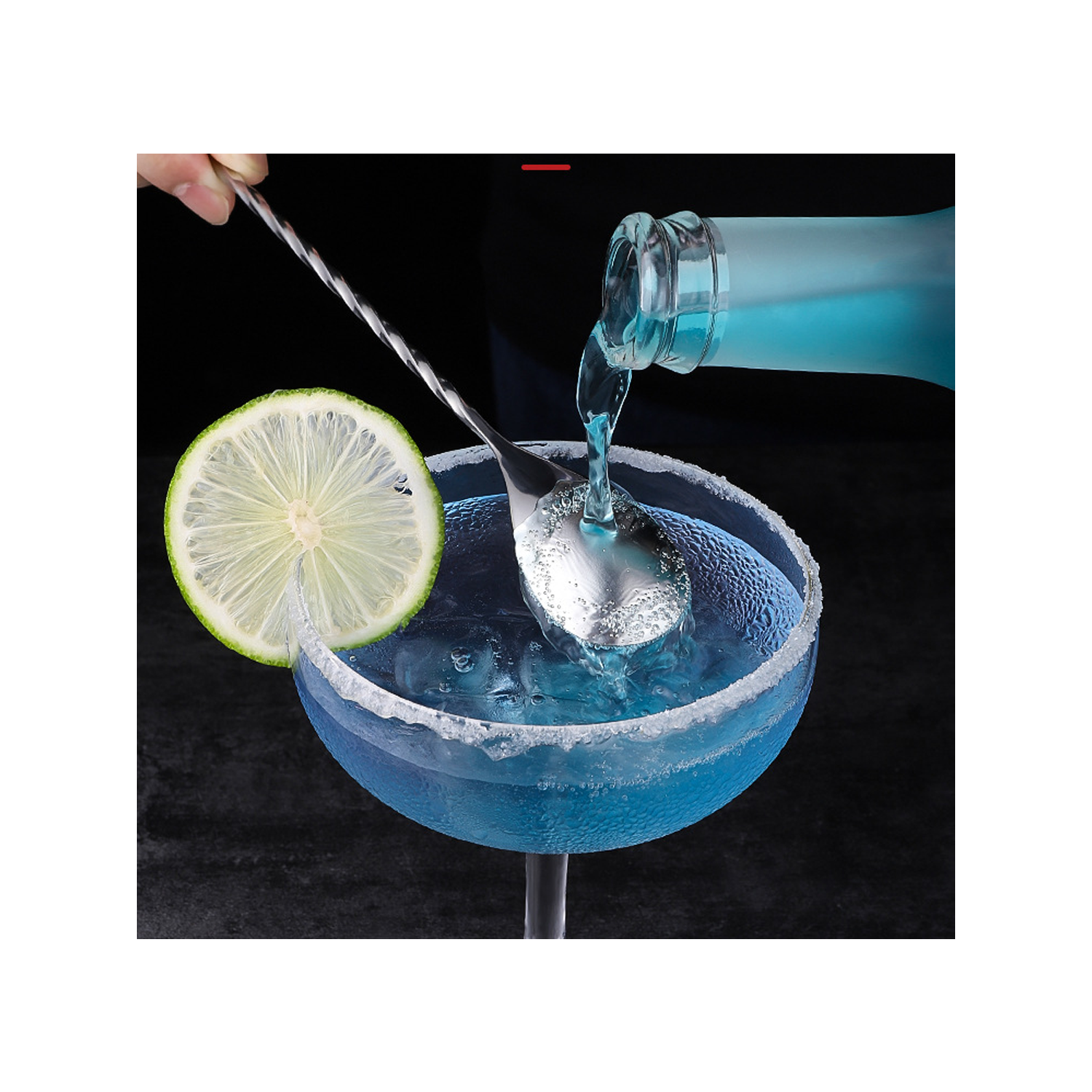 Stainless Steel Cocktail Mixing Spoon 2