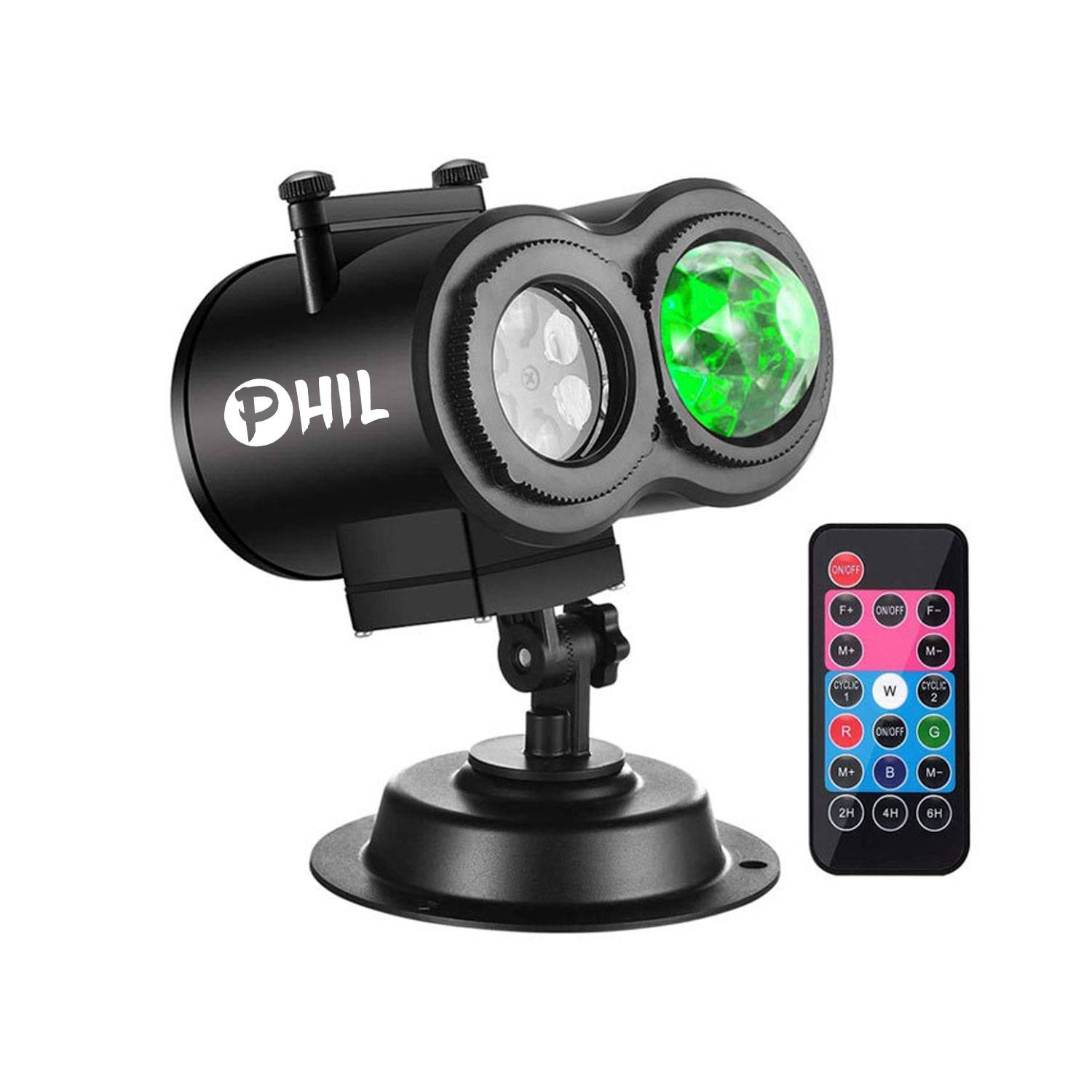 Halloween Christmas remote control projection light