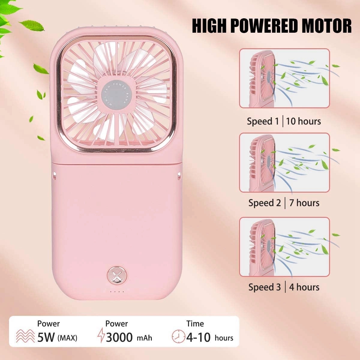 Foldable Multifunctional Mini Fan 7