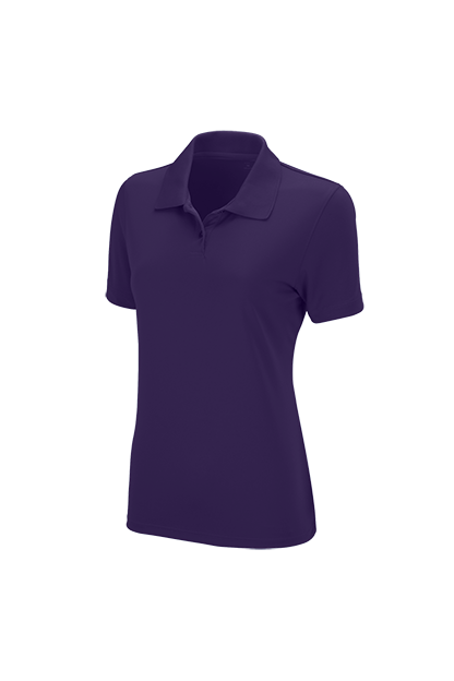 Women's Vansport Omega Solid Mesh Tech Polo 63