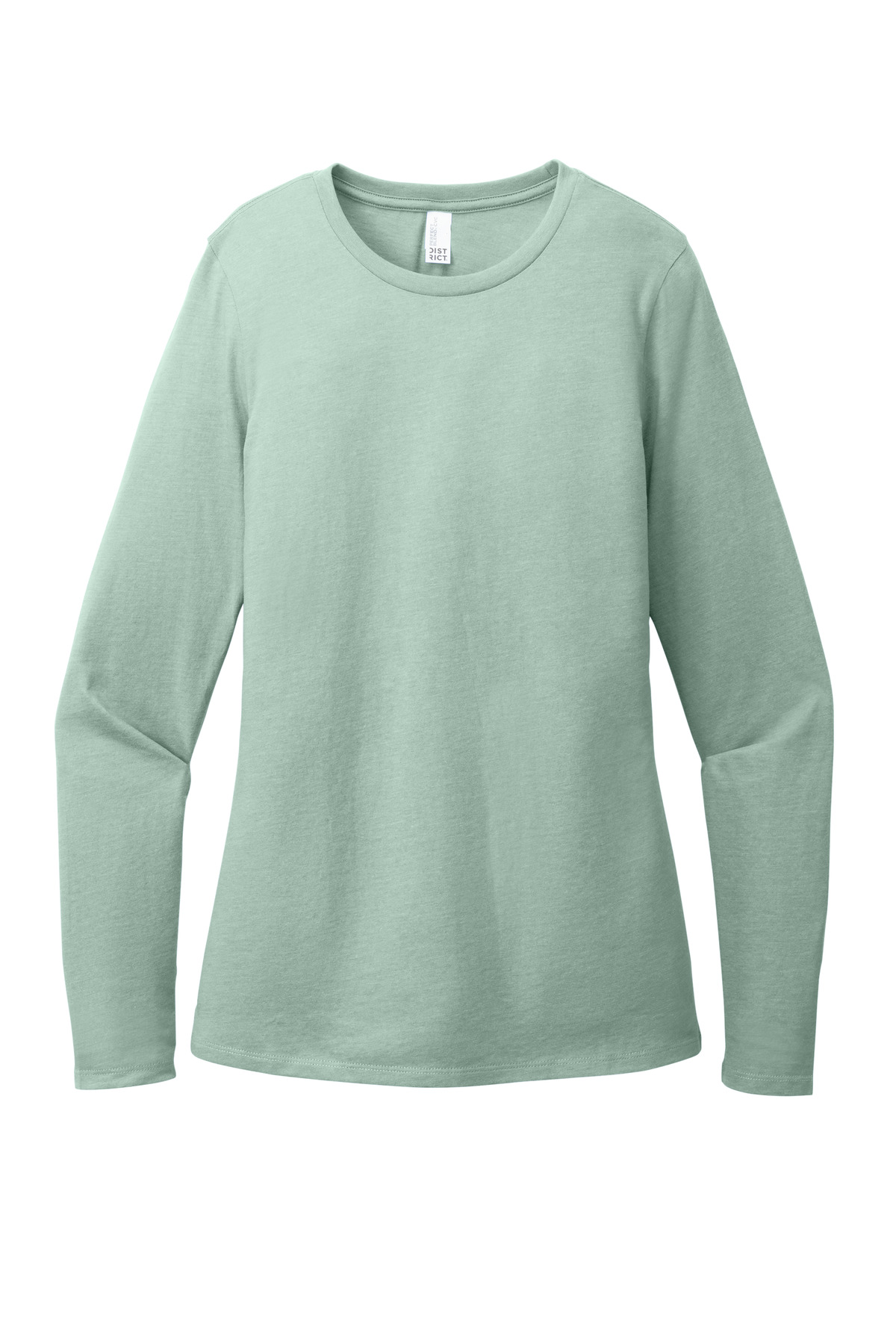 District Women's Perfect Blend CVC Long Sleeve Tee DT110 14