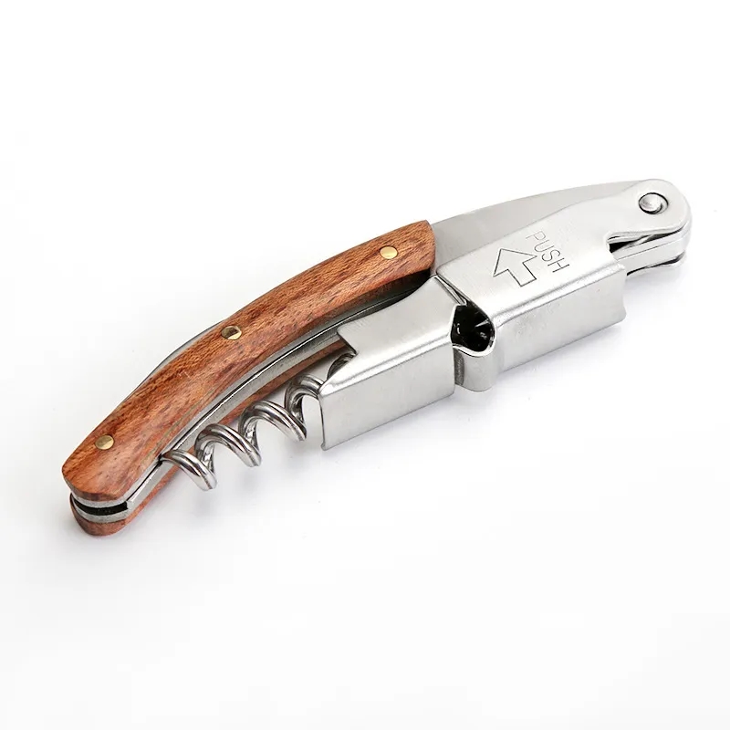 Wine Bottle Opener with Rosewood 3
