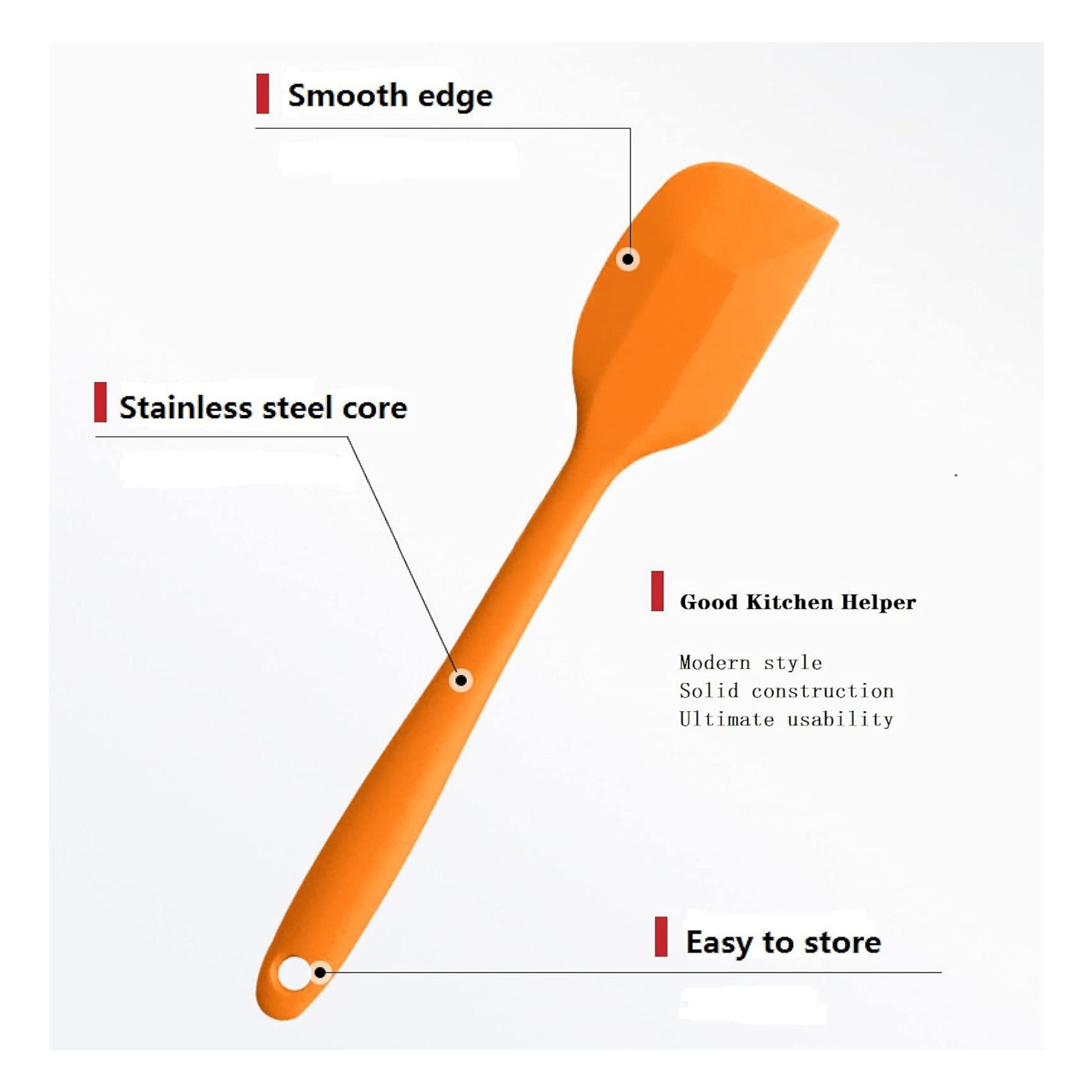 8.5" Silicone Spatula 5