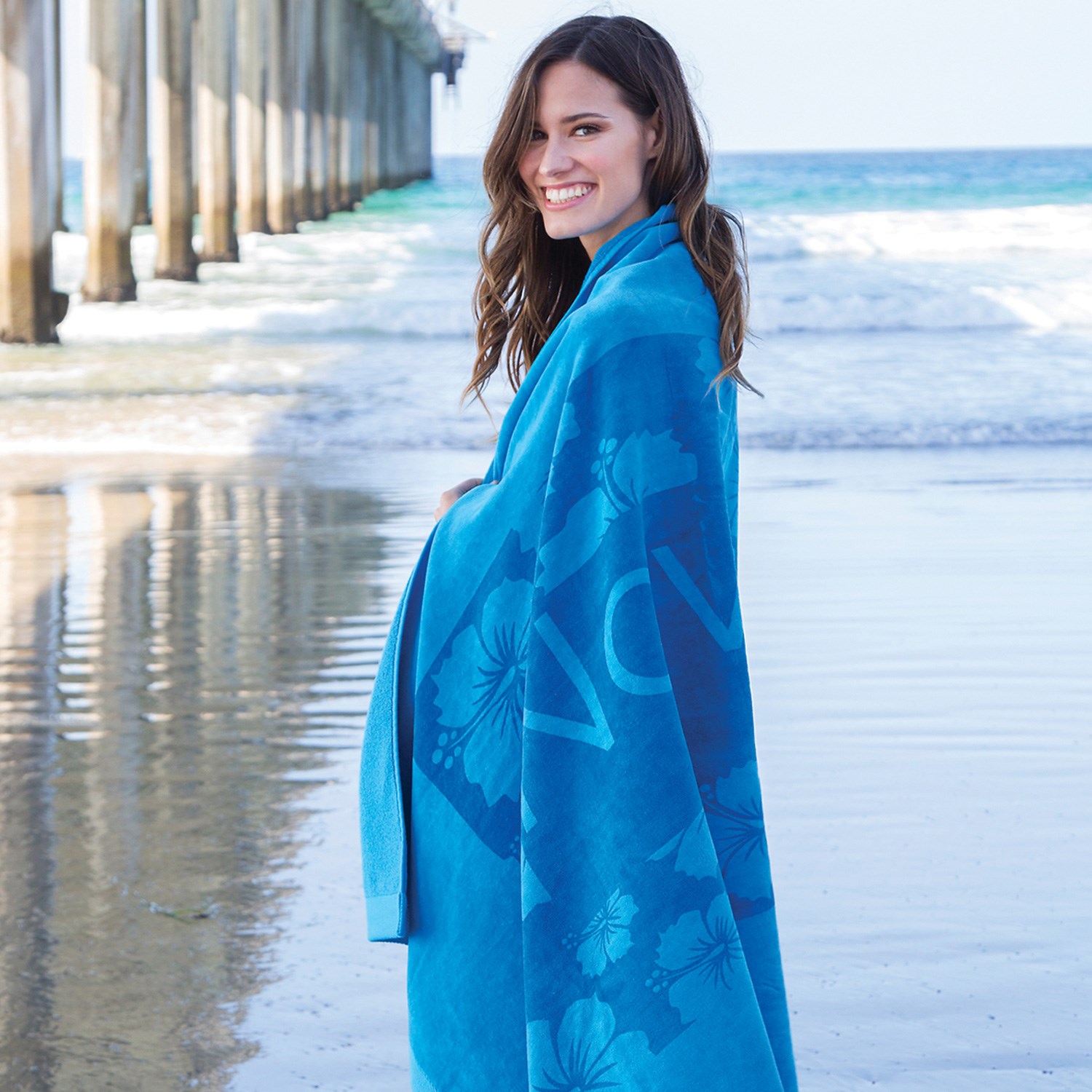 Presidential Plush Velour Beach Towel