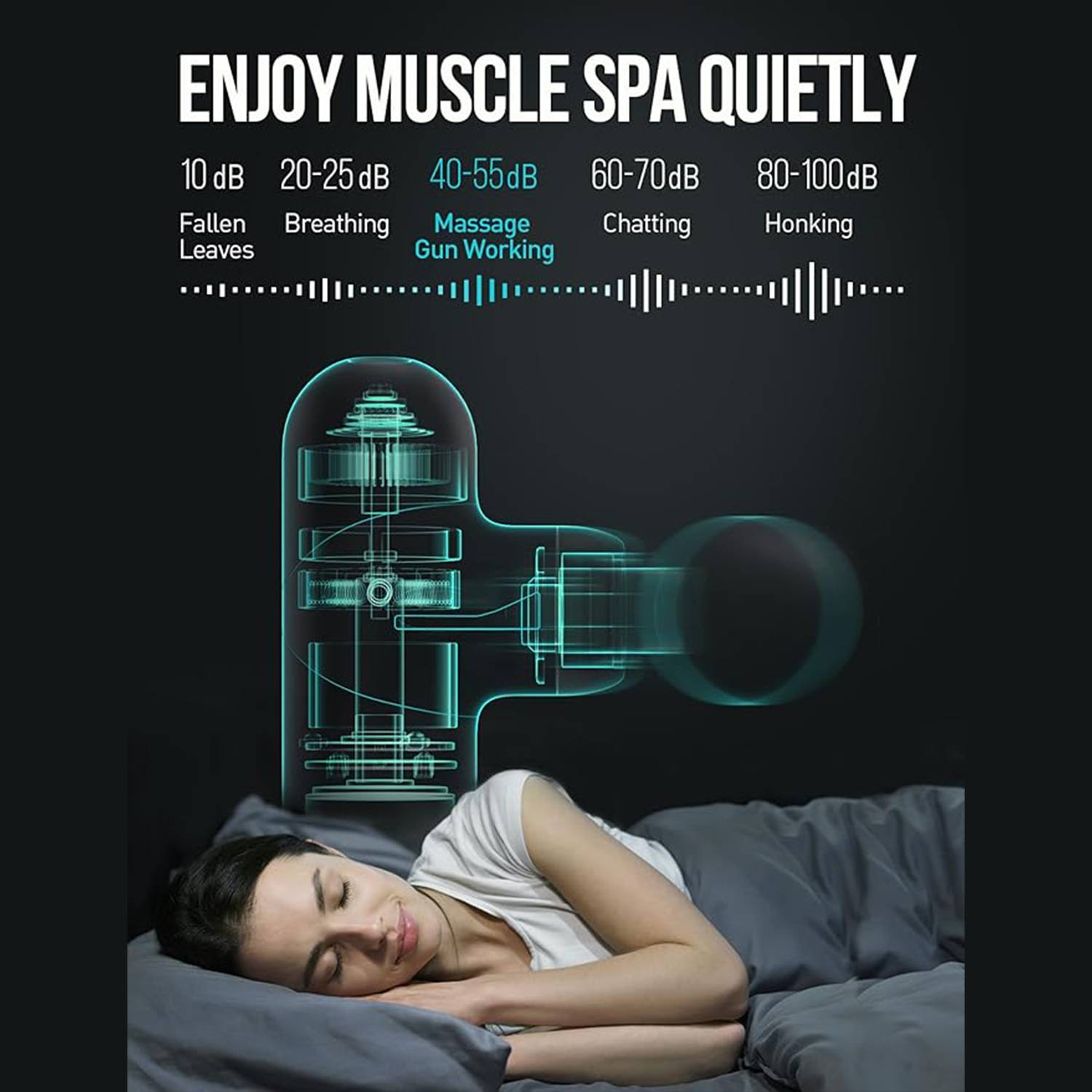 Smart Mini Electric Massage Fascia Gun 2