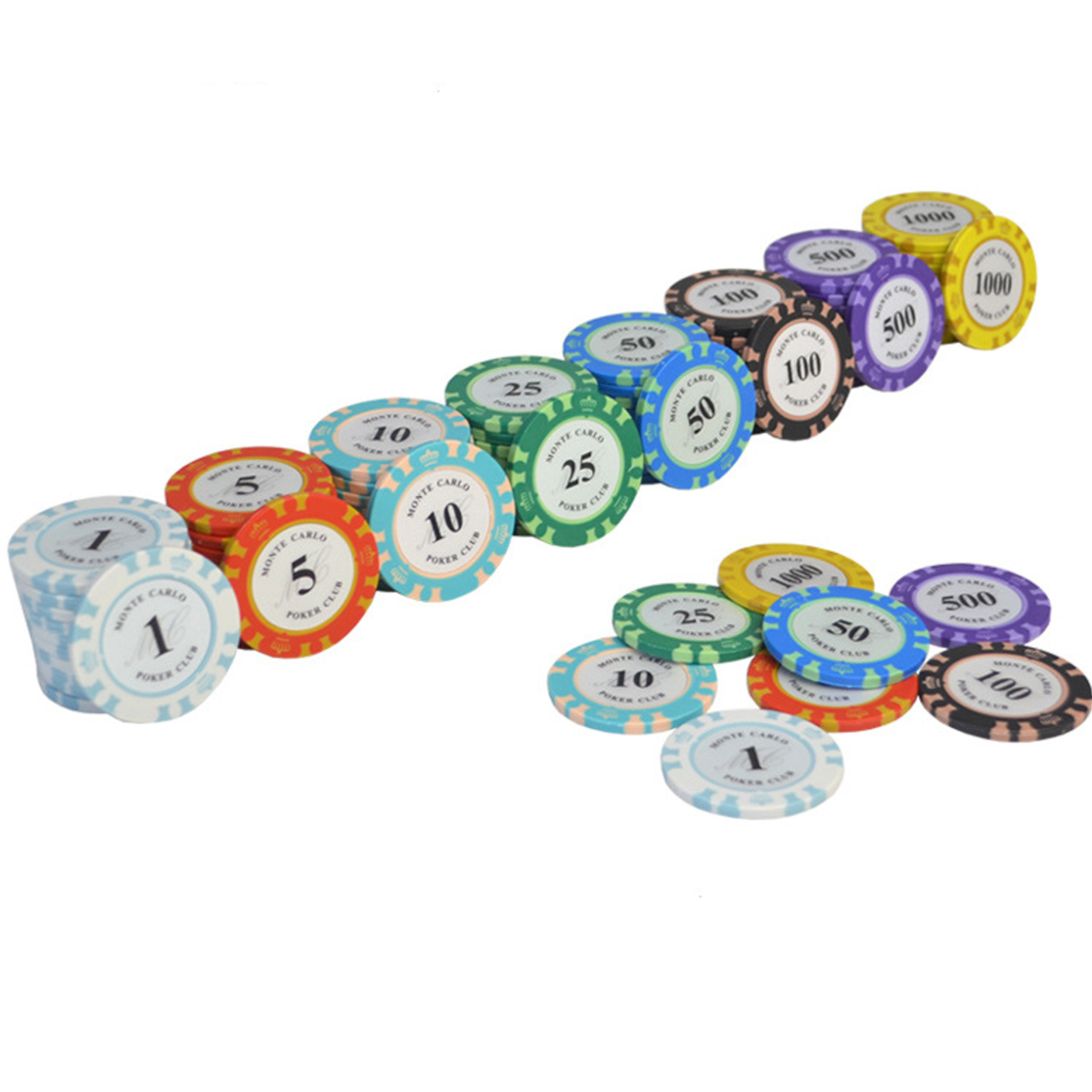 Ceramic Game Chips 2