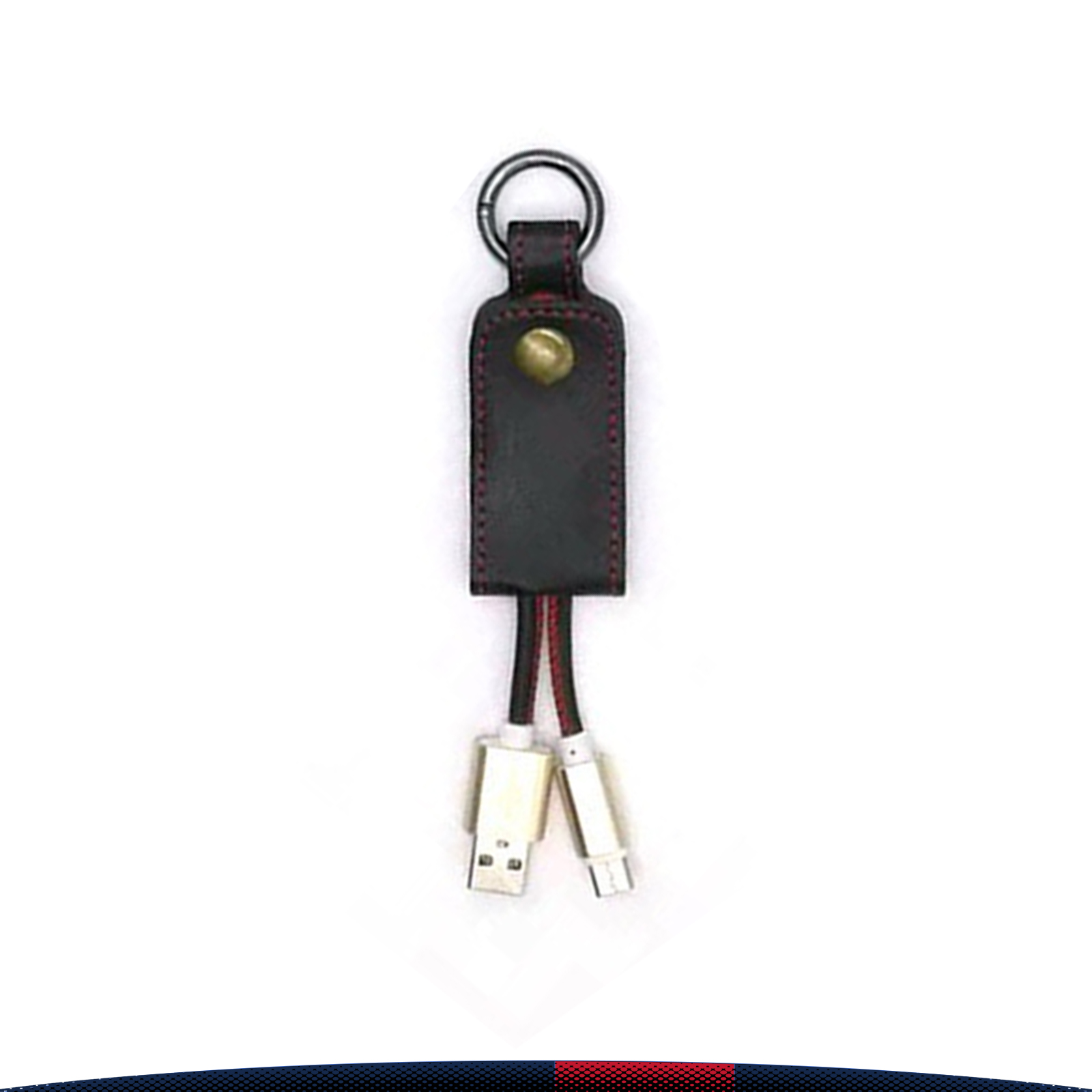 Leather Keychain Charging Cable 11