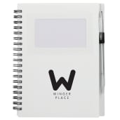 FSC® Recycled 5" x 7" Star Spiral Notebook with Pe 48