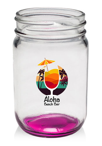 12 oz. Decorating Mason Jars 1