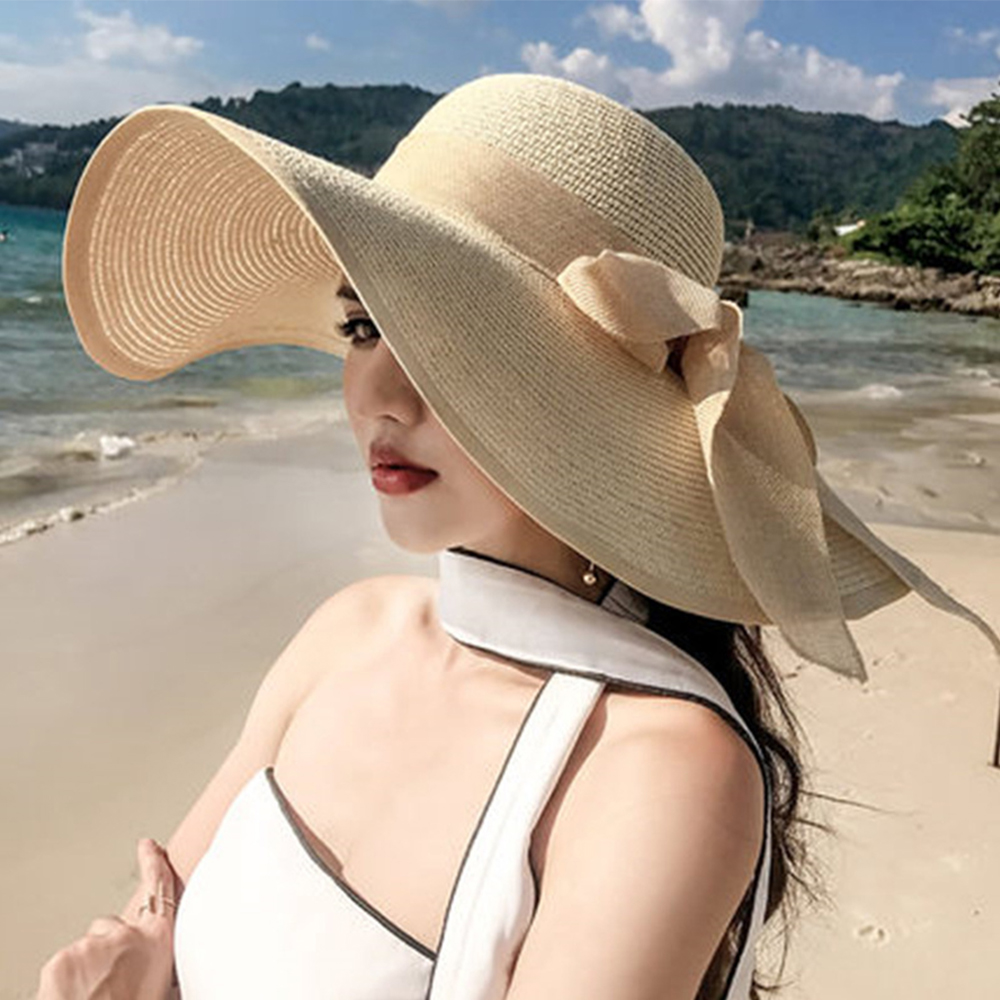 Paper Straw Beach Sun Hat