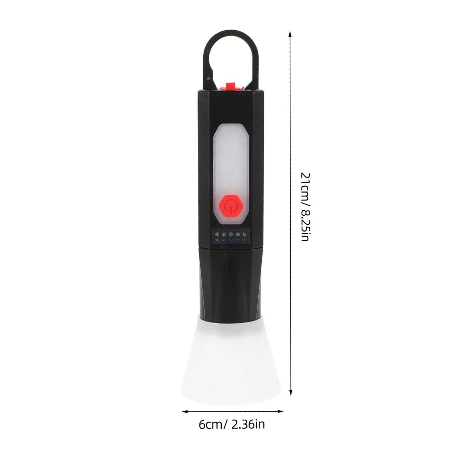 Rechargeable Adjustable LED Camping Flashlight for Emergency 5